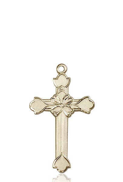 14kt Gold Cross Medal