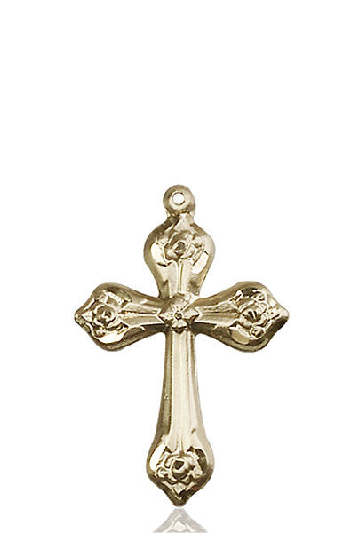 14kt Gold Cross Medal
