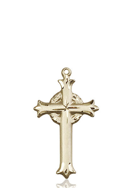 14kt Gold Cross Medal