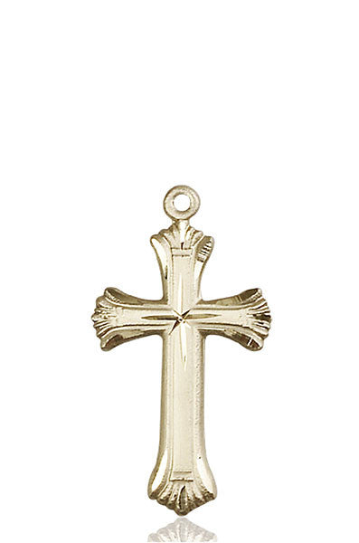 14kt Gold Cross Medal