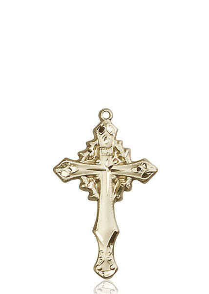 14kt Gold Cross Medal