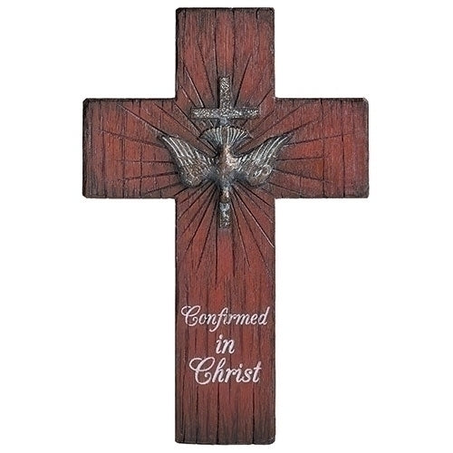 Distressed Confirmation Wall Cross