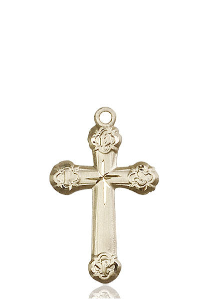 14kt Gold Cross Medal