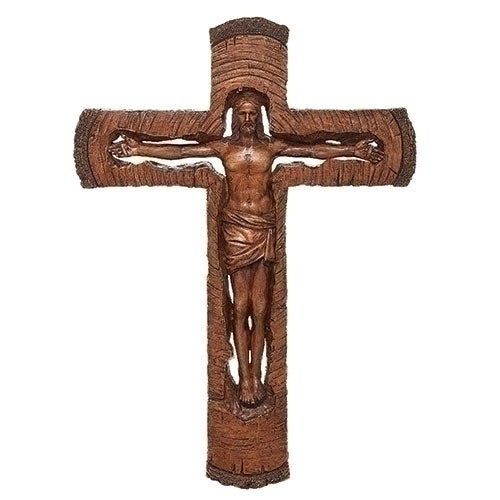Carved Crucifix, 12"