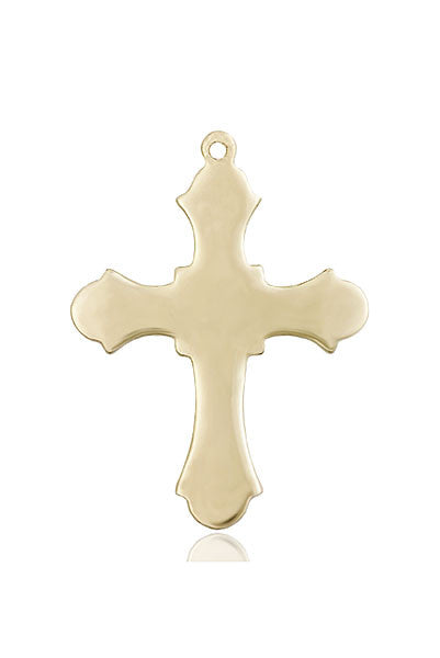 14kt Gold Cross Medal