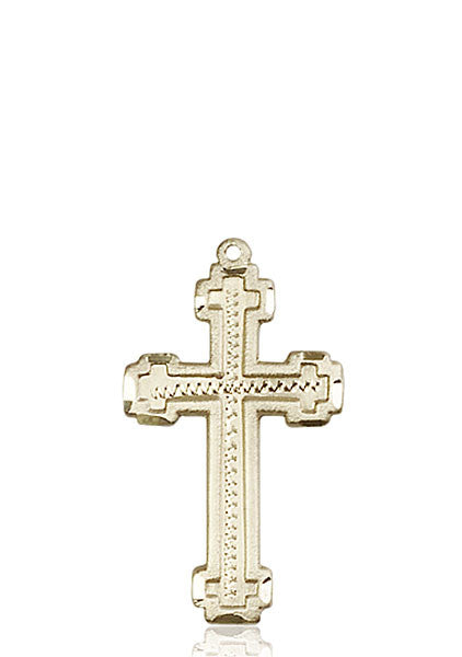 14kt Gold Cross Medal
