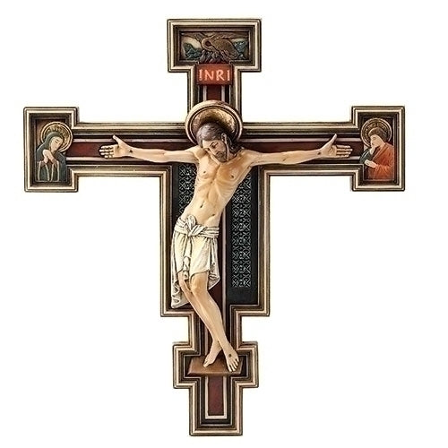 Florentine Wall Crucifix 10.25 "