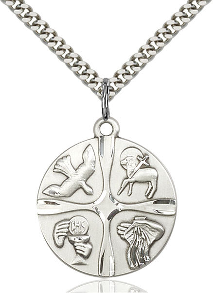 Sterling Silver Christian Life Pendant
