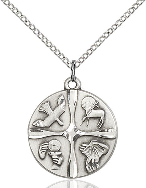 SF or Sterling Silver Christian Life Pendant
