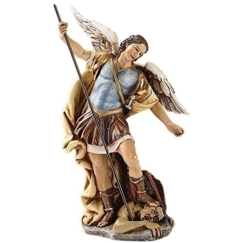 Figura/estatua de San Miguel, 7.25"