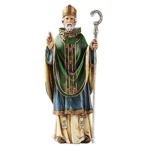 Figura/estatua de San Patricio, 6.5"
