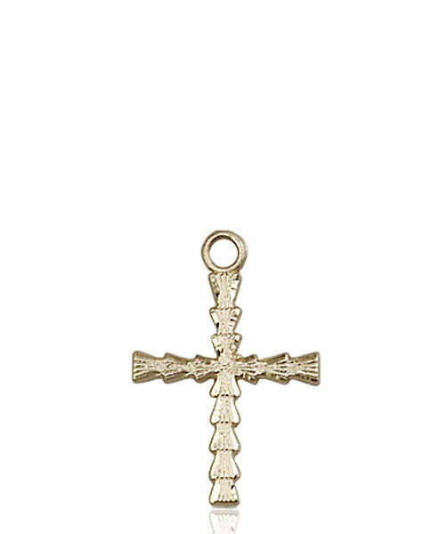 14kt Gold Cross Medal