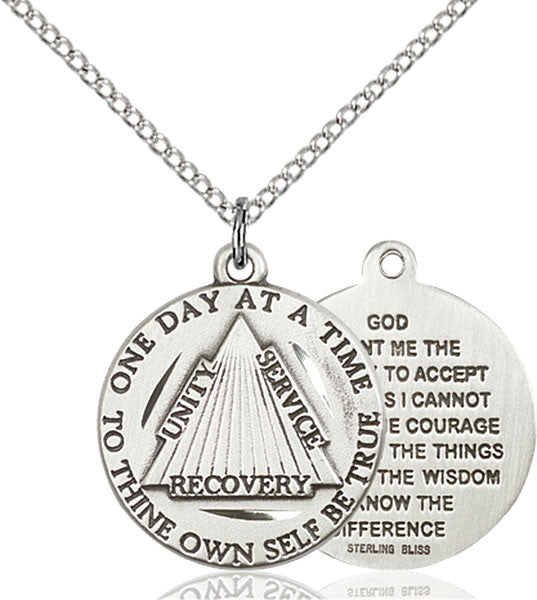 Sterling Silver Recovery Pendant