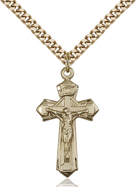 Gold Filled Crucifix Pendant
