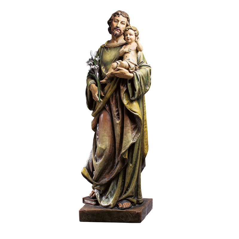 St. Joseph with Child 48 " Statue - Basilica Collection