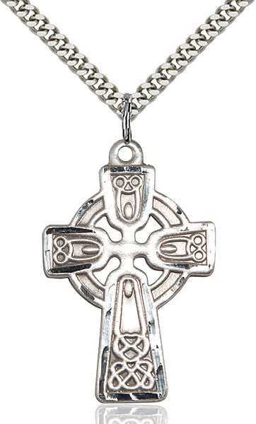 Sterling Silver Celtic Cross Pendant