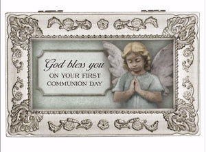 First Communion Music Keepsake Box