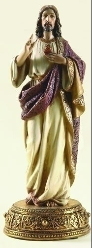 Figura/estatua del Sagrado Corazón, 10"