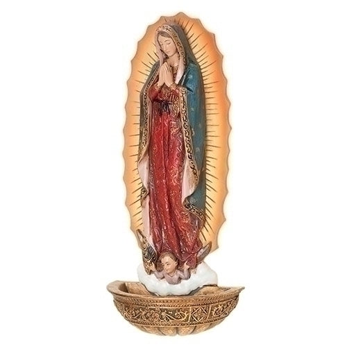 Our Lady Of Guadalupe Holy Water Font