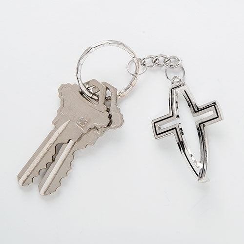Dimensions of Christ Crossfish Keychain