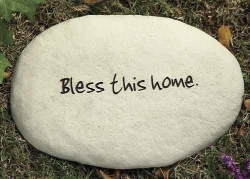 8.75Bless  Home Garden Stone