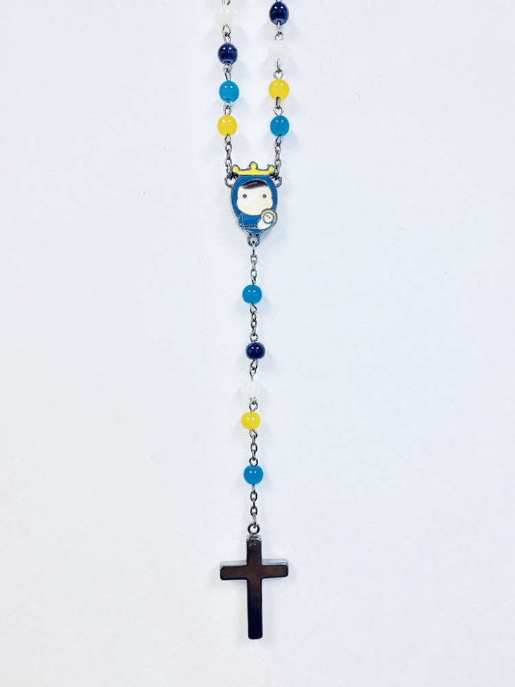 Tiny Saints Rosary (Multi-Colored)