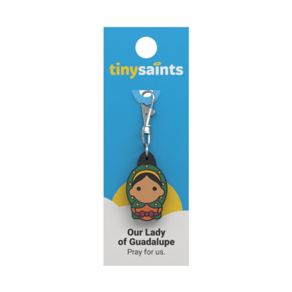 Tiny Saints Charm - Our Lady of Guadalupe