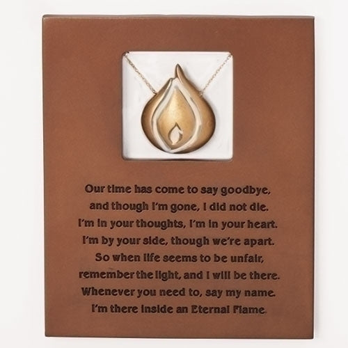 Eternal Flame Plaque