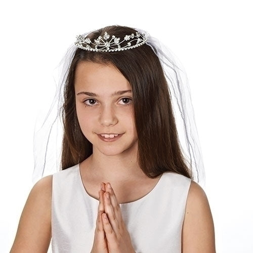 First Communion Veil Hannah 22"