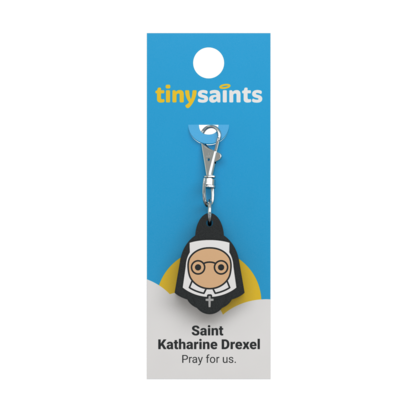 Tiny Saints Charm - St. Katharine Drexel