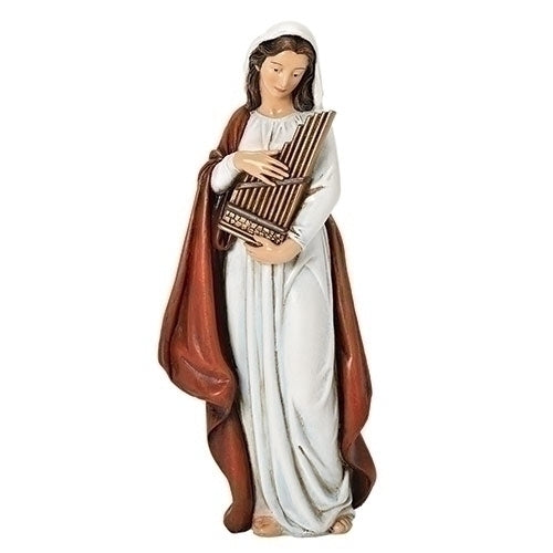 Figura/estatua de Santa Cecilia, 6"