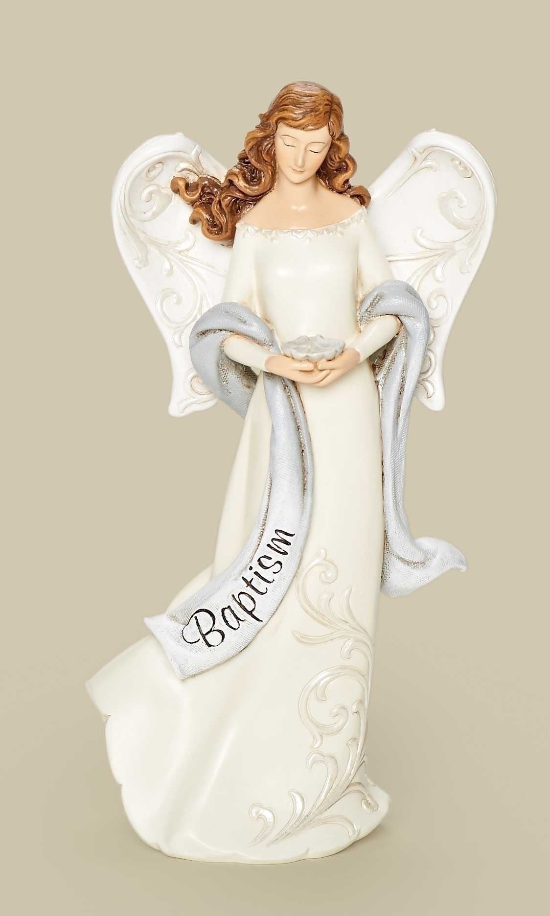 Baptism Angel Figure 7.5"