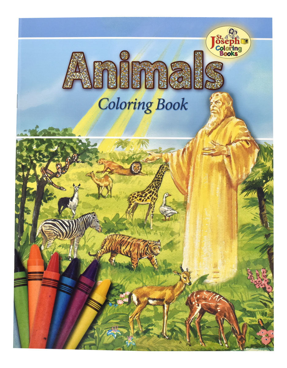Animals of The Bible Coloring Book