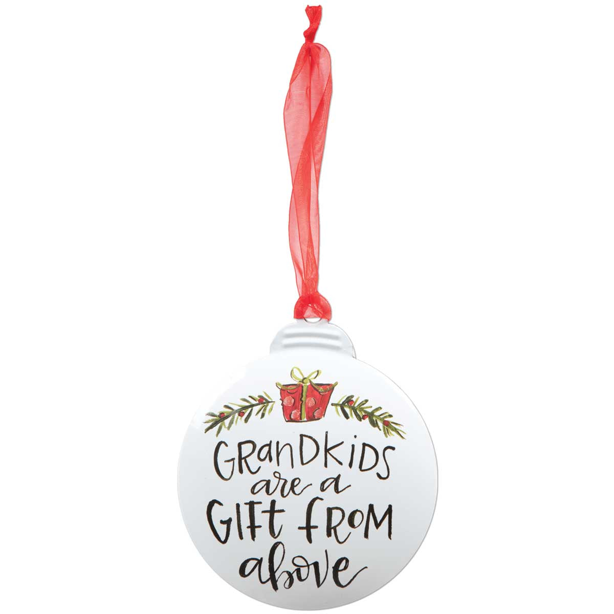 Grandkids are a Gift from Above Christmas Ornament