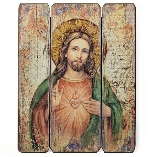 Sacred Heart Decorative Panel