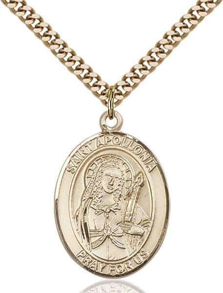 Gold Filled St. Apollonia Pendant