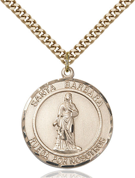 Gold Filled Santa Barbara Pendant