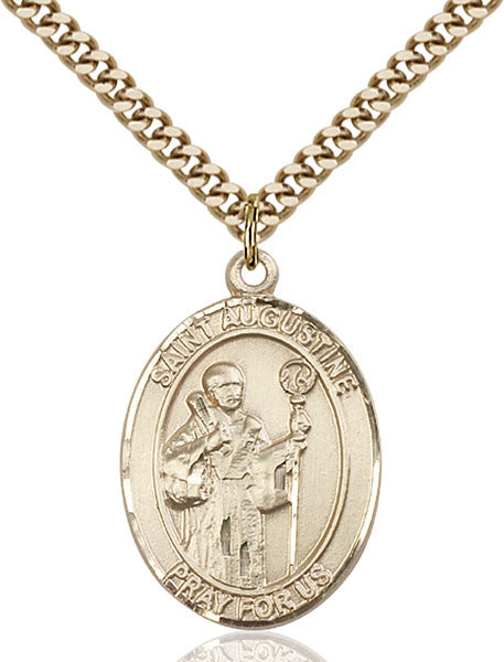 Gold Filled St. Augustine Pendant