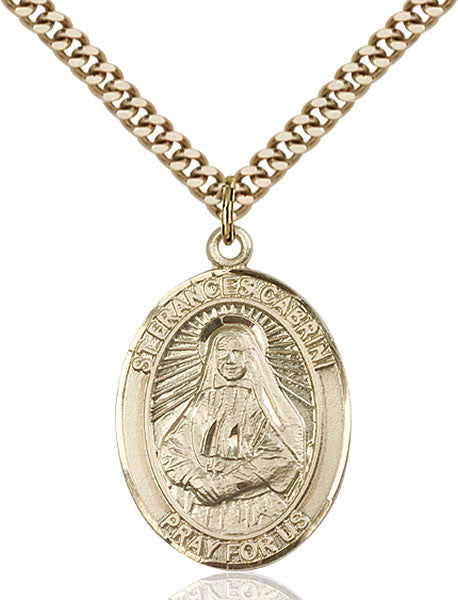 Gold Filled St. Frances Cabrini Pendant