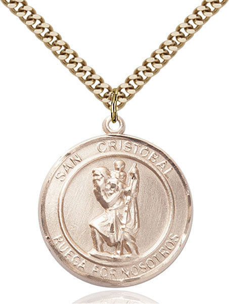 Gold Filled San Cristobal Pendant