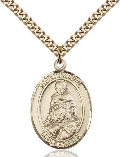 Gold Filled St. Daniel Pendant