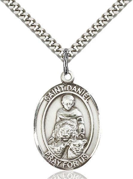 Sterling Silver St. Daniel Pendant