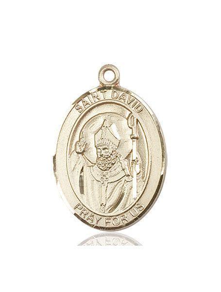 14kt Gold St. David of Wales Medal