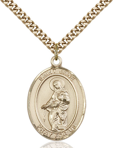 Gold Filled St. Jane of Valois Pendant
