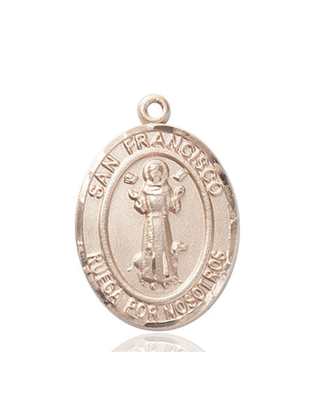 14kt Gold San Francis Medal