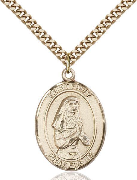 Gold Filled St. Emily de Vialar Pendant