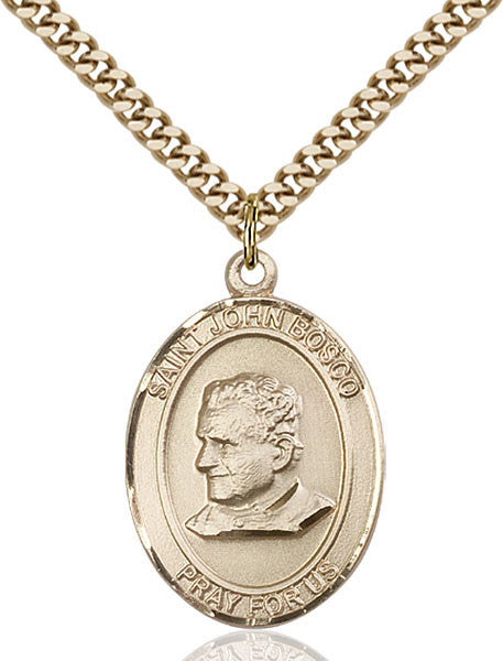 Gold Filled St. John Bosco Pendant