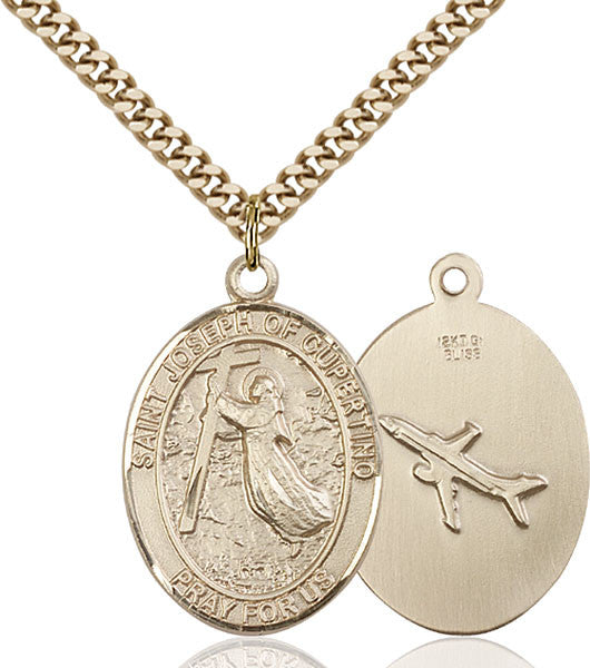 Gold Filled St. Joseph Of Cupertino Pendant