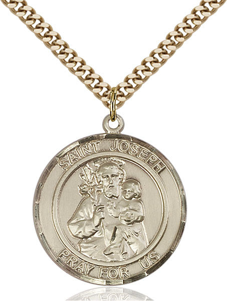 Gold Filled St. Joseph Pendant