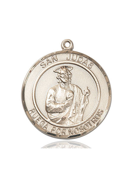Medalla San Judas Oro 14kt
